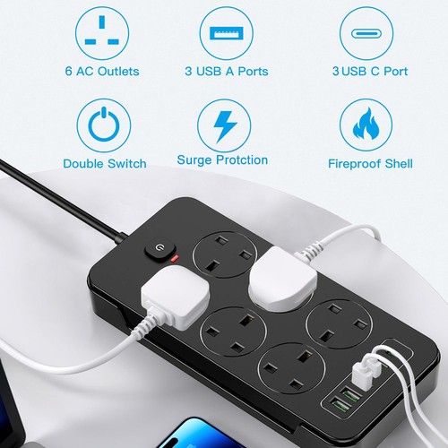 Surge protected extension - surge, lead