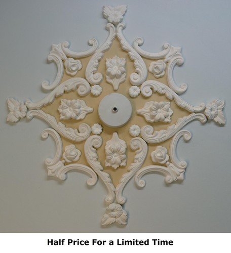 Plaster ceiling rose - ceiling, design