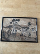 aboriginal bark painting