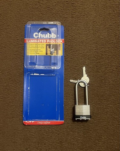 Chubb padlock laminated 40mm - padlock,