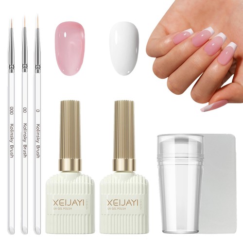 French manicure kit - french, jelly