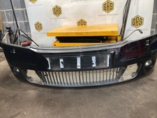 Skoda Octavia VRS MK2 Front Bumper with Fog Lights Black 04-09 Pre Facelift