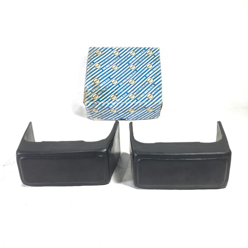Front rubber bumper pair - bumper, fit