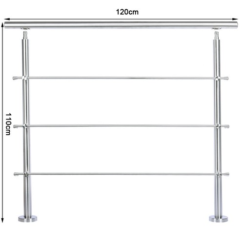 Stainless steel handrail - steel,