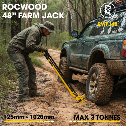 Farm jack lift - rocwood, 3