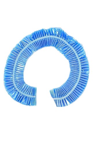 Blue disposable plastic bag - 10,