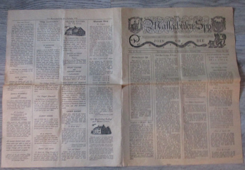 The massachusetts spy - the,