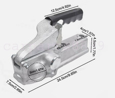 Heavy Duty 2600kg Trailer Hitch Cast Coupling Tow Ball Coupler RV Camper 50mm UK