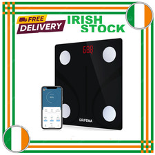 GRIFEMA GA2001 Weighing Scales for Body Weight and Fat, Digital Bathroom Scales,