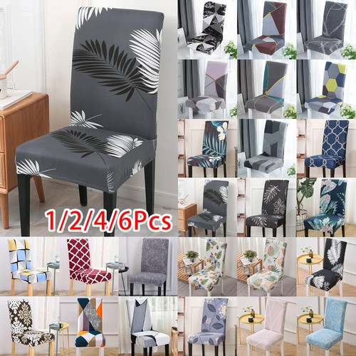 6pcs dining stretch chair - 1-6pcs,