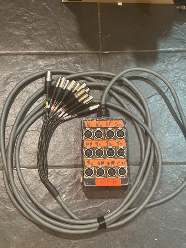 12ch multicore xlr - 12ch, (20')