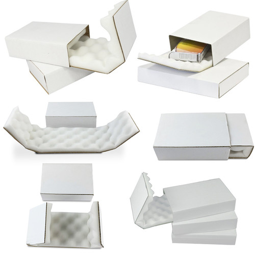 Small parcel boxes - 7x5x2", foam