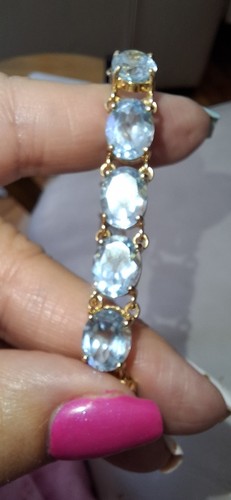 Swiss blue topaz heavy 9ct - swiss,