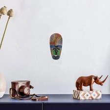  Decorative Traditional Mask African Style Tiki Masks Outdoor Wooden