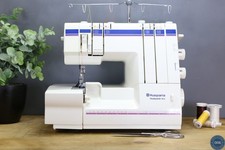 Serviced Huskylock 905 Four Thread Overlocker Machine + Tote Bag + Warranty