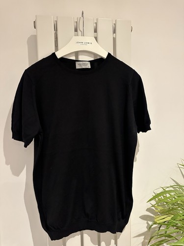 John smedley medium slim black - medium,
