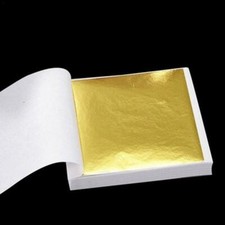 1-100 Sheets Gold Silver