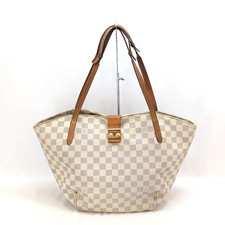 LOUIS VUITTON Damier Azur Salina GM Tote Bag White N41208 DU2163 Authentic LV