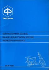 PIAGGIO VESPA SKIPPER - ORIGINAL SERVICE STATION MANUAL