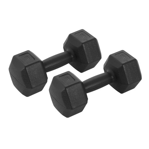 Hex dumbbells 10kg hand - dumbbells, 7.5/10kg