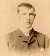 Antique cabinet card