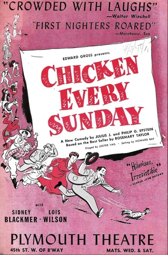 Chicken every sunday - chicken,