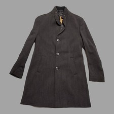 Zara Man Coat Long Black Coat