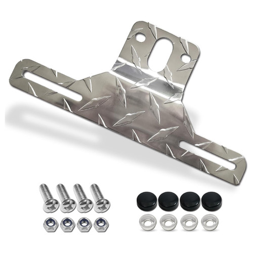 Trailer license plate bracket - trailer,