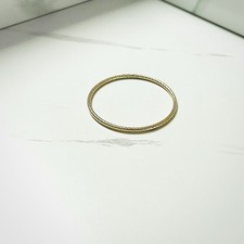 Real 14K Yellow Gold Snake