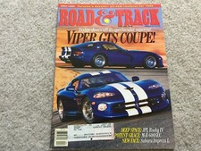 1993 Mercedes 600 SEC, Subaru Impreza L, Dodge Viper GTS Coupe  Magazine