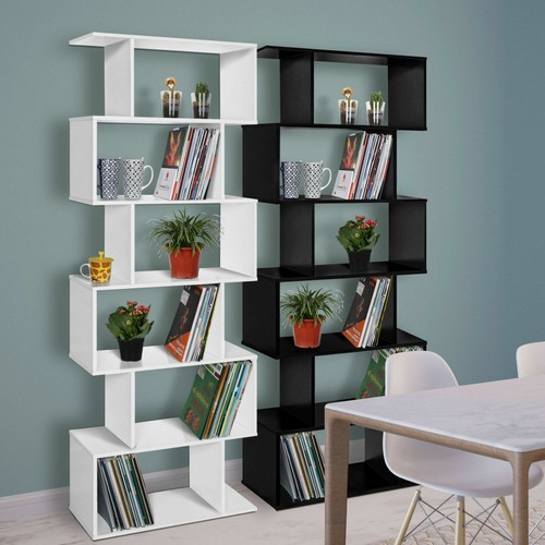 Wood bookcase bookshelf - bookcase, s
