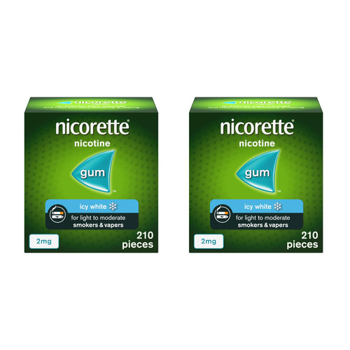 Nicorette icy white 2mg - nicorette,