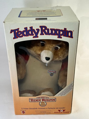 Teddy ruxpin wow talking bear - ruxpin,
