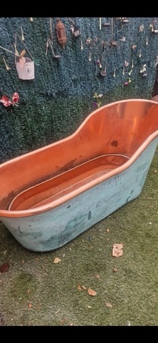Antique copper bath - antique, good