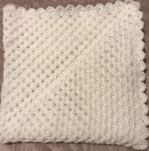 Hand knitted crochet baby - knitted, pram