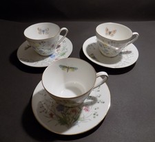 3 Vintage Seltmann Weiden   Cups & Saucers VGC