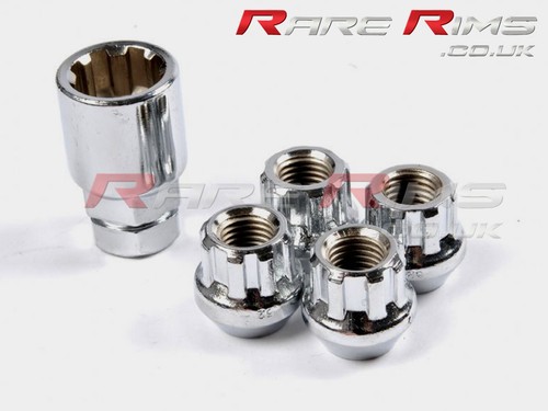 Chrome locking wheel - chrome,
