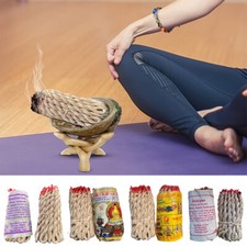 Yoga Meditation Handmade Rope Incense Sage Buddha Incense Aromatherapy Natural