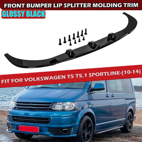 Gloss black front bumper - gloss,