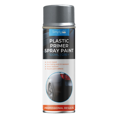 Grey plastic primer spray - grey,