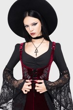 KILLSTAR Corset Red A Devil's Rose Underbust Corset