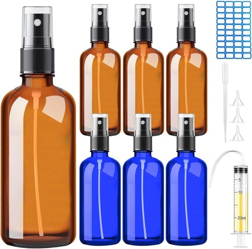 100ml amber glass - x, spray