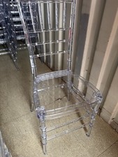 Ghost chiavari chair