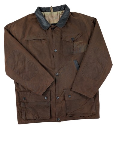 Barbour bushman wax jacket - bushman,
