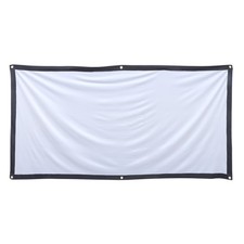  Drop down Projector Screen Material Fabric Hanging Projection Outdoor