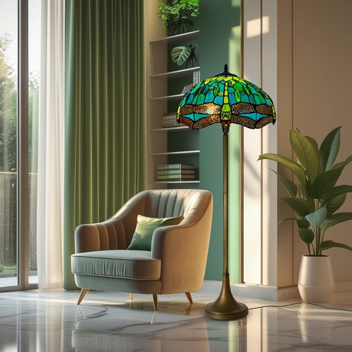 Tiffany style floor lamp - tiffany,
