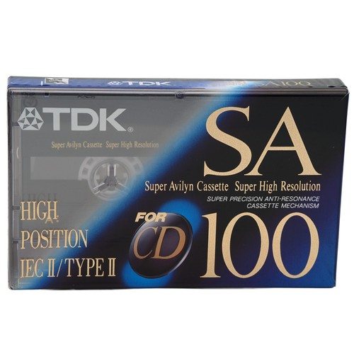 Tdk 100 chrome type ii - sa,
