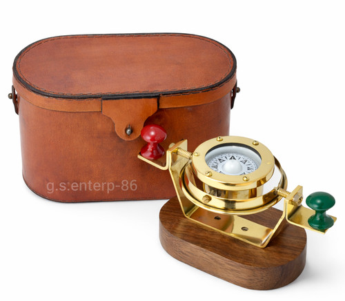 Brass binnacle gimbal - 5",