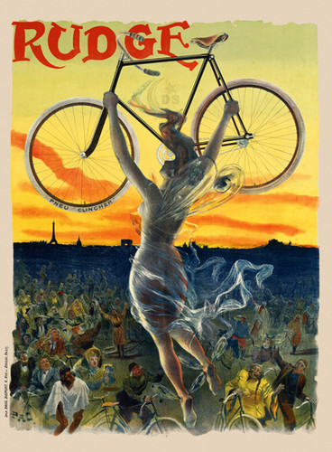 Rudge vintage bicycle poster - vintage,