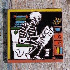 MEXICAN Relief TILE 10.5X10.5 CMS On The Loo